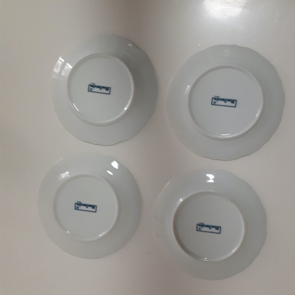 Blue Danube Mint four Dessert Plates Mint - Picture 3 of 4